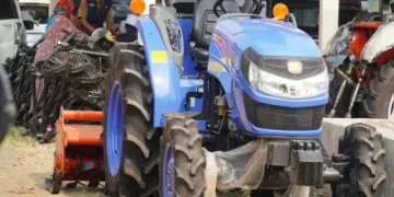 Pemkab Pandeglang Serahkan Bantuan 176 Alsintan dan Bantuan Ternak Untuk Kelompok Tani