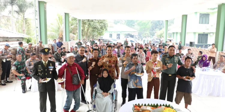 Pesta Rakyat Semarakkan HUT Ke-78 TNI di Markas Kodim 0510 Tigaraksa