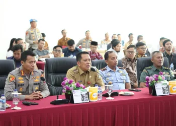 Polresta Tangerang Gelar Simulasi Pengamanan Pemilu 2024, Disaksikan Secara Virtual