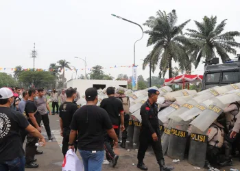 Polres Metro Tangerang Kota Siapkan Personil Pengamanan Lewat Gladi Kotor Simulasi Dalmas dan Sispamkota