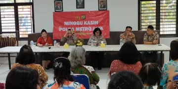 Polsek Benda Gelar Minggu Kasih, Kapolsek: Tampung Aduan Masyarakat