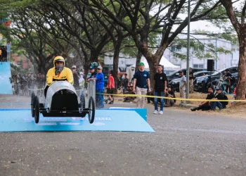 Pilar Jajal Kemampuan di Soapbox Freakin Race dan Slide On Sunday di Tsouth Kustom Kulture 2023