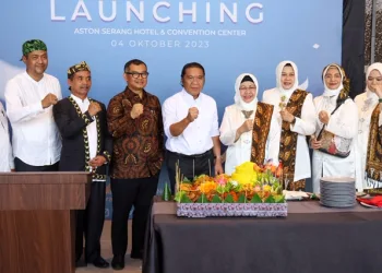 Pj Gubernur Banten Al Muktabar Launching Aston Serang Hotel Dan Convention Center