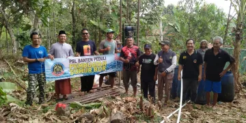 PSL Banten Bangun Sumur Bor di Kampung Sumedang