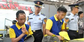 Puluhan Taruna Poltekip Lihat Langsung Produksi Sepatu Buatan Warga Binaan Rutan Tangerang