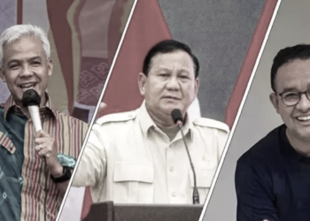 Prabowo Unggul di Survei LSI, Ganjar Kedua, Anies Paling Buncit