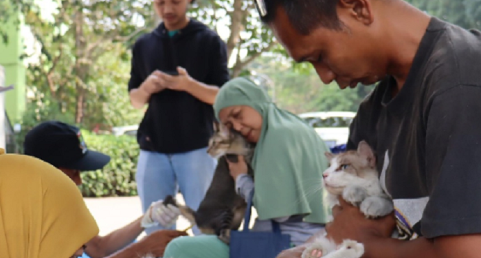 Duo Tangerang Gelar Vaksinasi Rabies Gratis Untuk Hewan Peliharaan