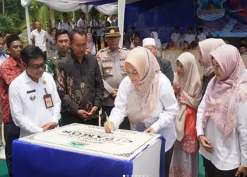 Dongkrak Perekonomian Masyarakat, Bupati Irna Resmikan Destinasi Wisata Alam Cipamor