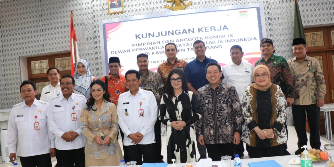 Komisi IX DPR RI Sambangi Rumah Dinas Pj Bupati Tangerang, Serap Aspirasi Soal Ketenagakerjaan