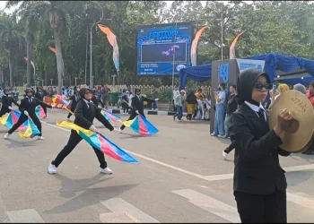 SMPN 16 Tangsel Sabet 4 Tropi Juara Event Indonesia Drum Corps Internasional 2023 di Kota Tangerang