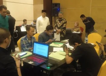 Uji Kompetensi Wartawan Hari Pertama di Tangsel Berjalan Lancar