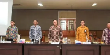 Pembukaan Rakor Pemantauan dan Evaluasi Program Pemberantasan Korupsi Terintegrasi