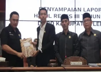 Penjabat Bupati Lebak Hadiri Rapat Paripurna DPRD Tentang Penyampaian Laporan Kegiatan Reses Ke- III