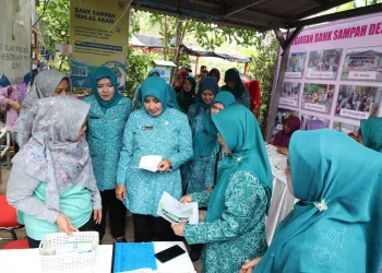 TP PKK Pusat Apresiasi Pengolahan Sampah di Kabupaten Tangerang