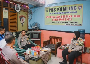 Polsek Batuceper Aktifkan 7 Pos Satkamling, Kapolres: Tangkal Hoax dan Provokasi
