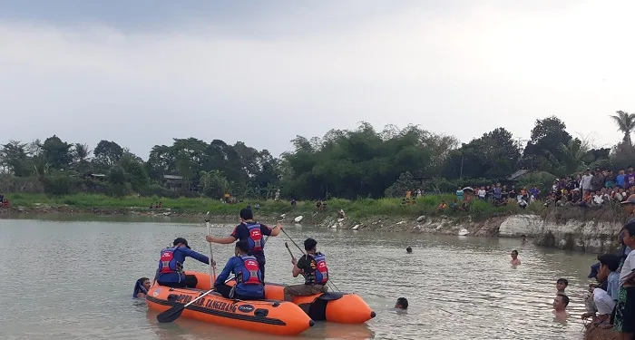 Anak SD Tenggelam di Danau Bekas Galian Pasir di Cisoka Tangerang