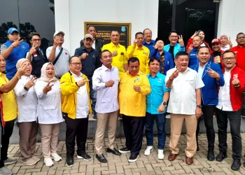 Koalisi Indonesia Maju Tangerang Selatan Daftarkan TKD Capres-Cawapres Prabowo-Gibran ke KPU Kota Tangsel