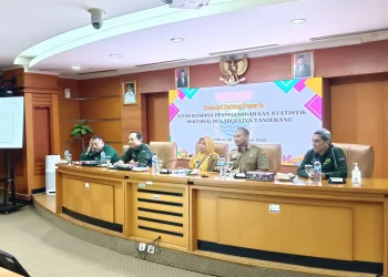 Terbaik Se-Banten, Diskominfo Terima Kunjungan Studi Tiru Statistik Sektoral BPS