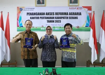 BPN Kabupaten Serang dan Pemkab Serang Teken PKS Tingkatkan Perekonomian Masyarakat