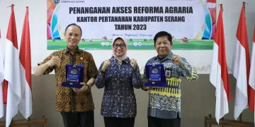 BPN Kabupaten Serang dan Pemkab Serang Teken PKS Tingkatkan Perekonomian Masyarakat