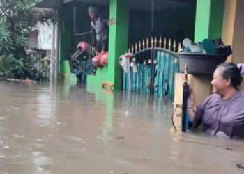 Diguyur Hujan, Ibu Kota Kabupaten Tangerang Dikepung Banjir