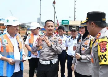 Korlantas Polri Cek Kesiapan Pelabuhan Merak dan Ciwandan Jelang Nataru