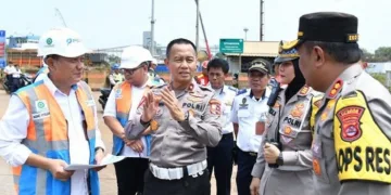 Korlantas Polri Cek Kesiapan Pelabuhan Merak dan Ciwandan Jelang Nataru