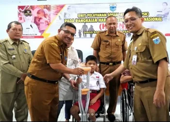 Dinsos Pandeglang Gelar Unit Pelayanan Sosial Keliling dalam Rangka Hari Kesetiakawanan Sosial Nasional 2023