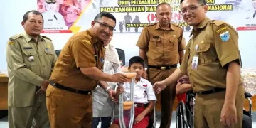 Dinsos Pandeglang Gelar Unit Pelayanan Sosial Keliling dalam Rangka Hari Kesetiakawanan Sosial Nasional 2023