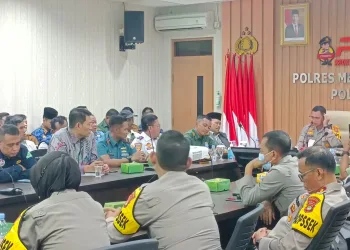 Polres Metro Tangerang Kota Gelar Rakor Lintas Sektoral Jelang Nataru