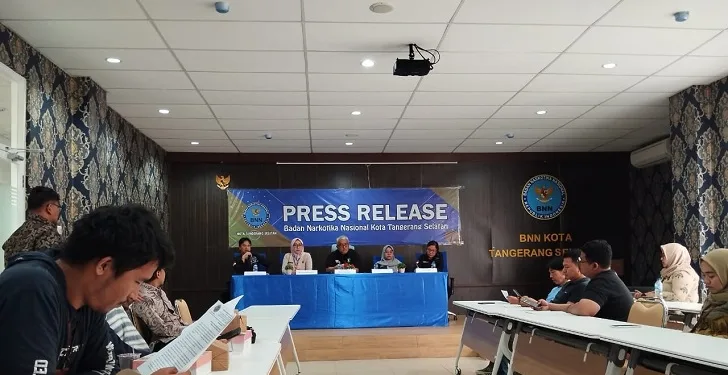 BNN Tangerang Selatan Bentuk 8 Kelurahan Bersih Narkoba di Tangsel