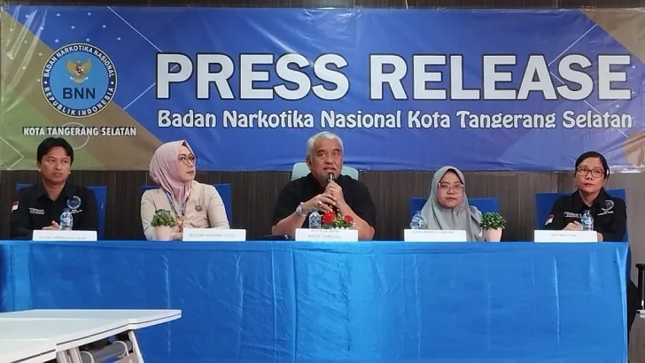 Sepanjang 2023, BNN Tangerang Selatan Ungkap Tiga Kasus Narkotika