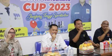 Turnamen Bupati Cup 2023 PWI Kabupaten Tangerang Dibuka