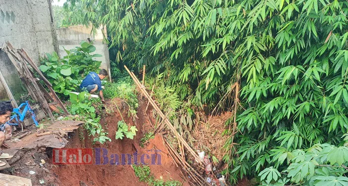 Lurah Madih : Ada 6 Kejadian Longsor di Keranggan Tangerang Selatan