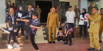 Pj Wali Kota Serang Apresiasi 5 Atlet Taekwondo Kota Serang Raih Medali di Singapura