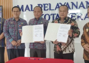 Tingkatkan Pelayanan MPP, DPMPTSP Kota Serang bekerjasama dengan BNN Provinsi Banten dan Bapenda Provinsi Banten