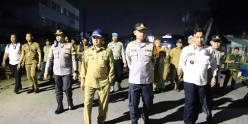 Pemkot Tangerang Turunkan Ratusan Petugas Gabungan Untuk Pengamanan Relokasi Pedagang Pasar Anyar