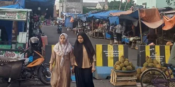 Suasana Pasar Anyar Kota Tangerang Tegang Karena Pedagang Bertahan Jelang Relokasi