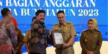 Pj. Bupati Lebak Terima Materi Teknis Rencana Detail Tata Ruang Dari Menteri ATR/BPN