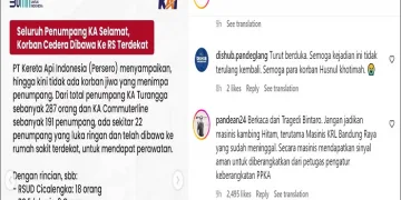 Update Kecelakaan Kereta Api di Bandung, 4 Petugas Tewas, 22 Penumpang Luka-Luka