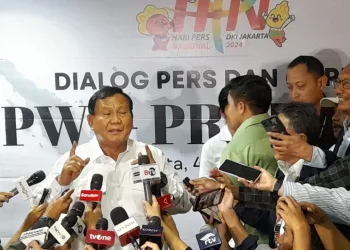 Prabowo: Pers Tolak Ukur Kemajuan Demokrasi