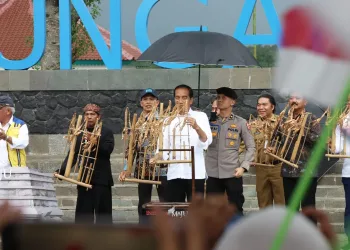 Presiden Jokowi Resmikan Bendungan Karian