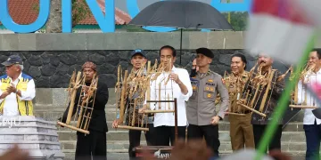 Presiden Jokowi Resmikan Bendungan Karian