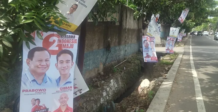 6.124 Alat Peraga Kampanye di Kota Tangerang Melanggar