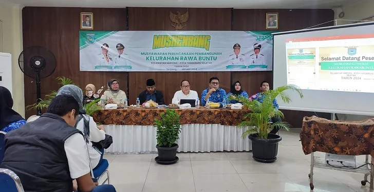 Musrenbang 2024 di Kelurahan Rawa Buntu Serpong Fokus Pada Dua Hal Ini