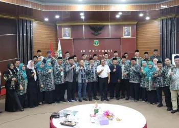 Pj Gubernur Banten Al Muktabar Buka Muswil ICMI Banten