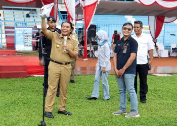 Pj Gubernur Banten Al Muktabar Ajak Perusahaan dan Pekerja Tingkatkan Budaya K3