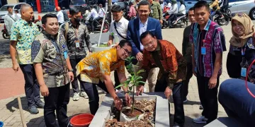 KPU Tangsel Sebar 26.900 Bibit Pohon, Berharap Dapat Mengganti 3,12 Ton Kertas