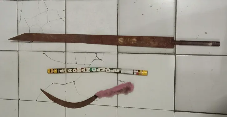 Polres Metro Tangerang Kota Tangkap Puluhan Remaja Bawa Sajam dan Petasan