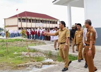 Tinjau SMAN 1 Lebak Wangi Kabupaten Serang, Pj Gubernur Al Muktabar: Pemprov Banten Giatkan Pembangunan SDM